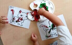 Galeria aktualności Zajęcia i zabawy w nowym żłobku 13
