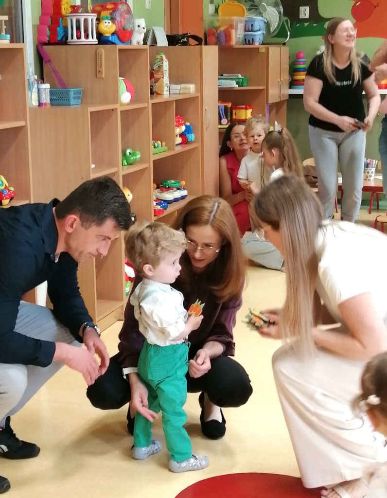 Uroczystość z rodzicami grupa 1