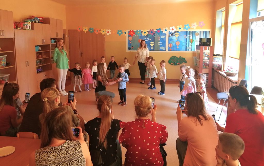 Uroczystość z rodzicami grupa 3