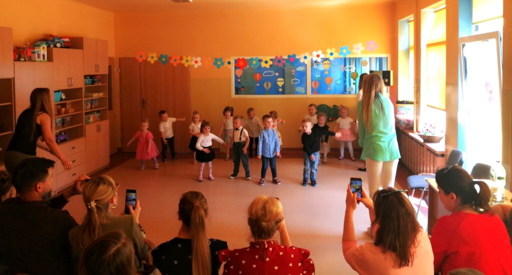 Uroczystość z rodzicami grupa 3