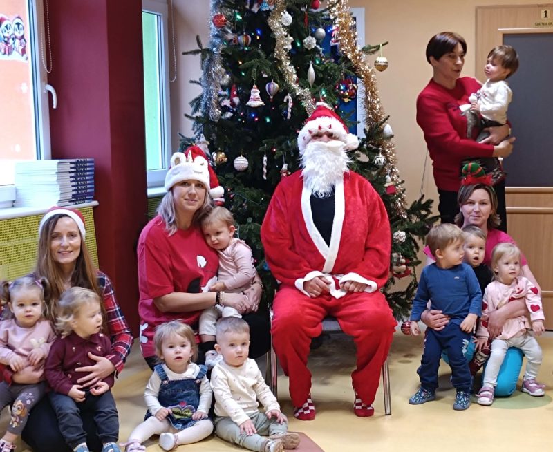 Zdjęcie ze św. Mikołajem grupa 1