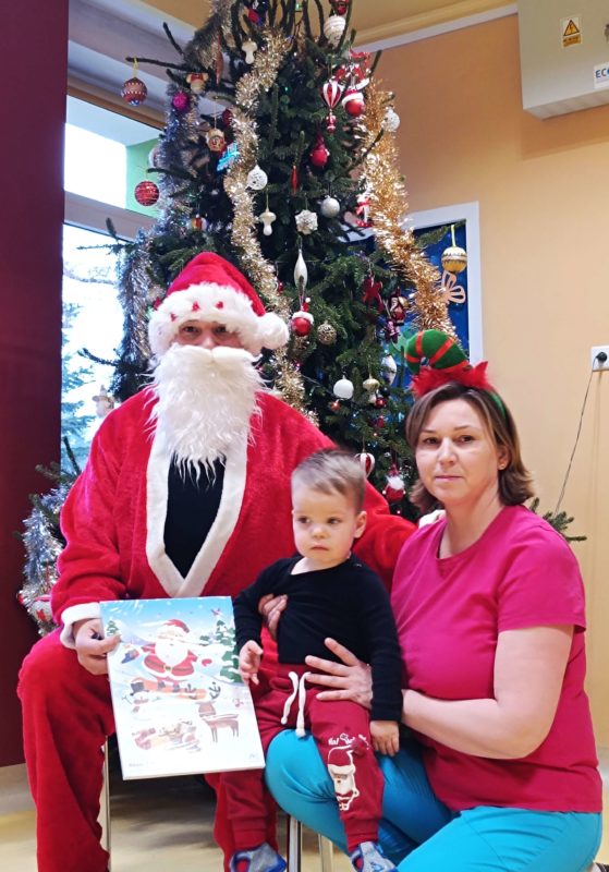 Zdjęcie ze św. Mikołajem grupa 1