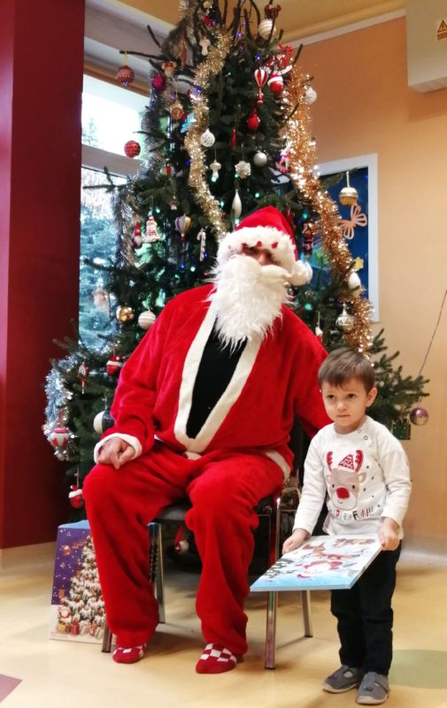 Zdjęcie ze św. Mikołajem grupa 2