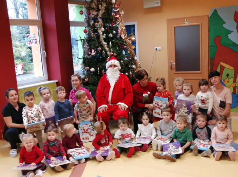 Zdjęcie ze św. Mikołajem grupa 3